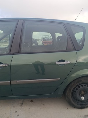 Дверь задняя задние левый renault scenic ii фото №1
