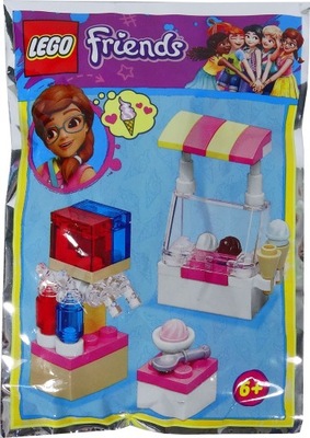 LEGO FRIENDS LODZIARNIA LODY LÓD SORBET CUKIERNIA KUCHNIA 562104 SASZETKA