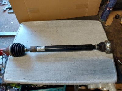 Vw golf vii приводной вал правый  перед 5q0407272h фото №1