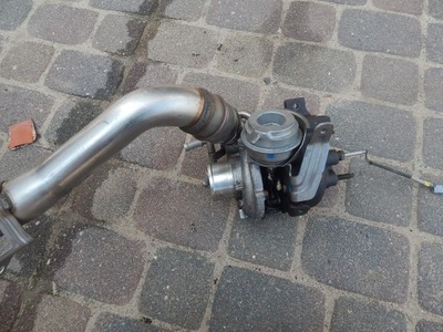 Турбонагнітач renault 2.0 dci gta1549lv ładna фото №1