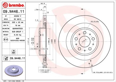 DISC BRAKE TESLA  