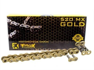 ЦЕПЬ PROX BEZRINGOWY GOLD 520 120 OGNIW