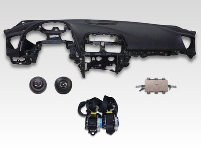 Mazda 3 iii bm панель приладів консоль панель приладів подушка безпеки ремені комплект фото №1