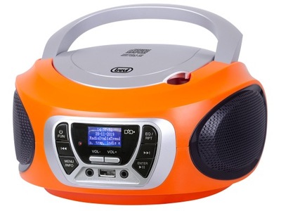 BOOMBOX RADIOODTWARZACZ RADIO DAB CD USB MP3 TREVI