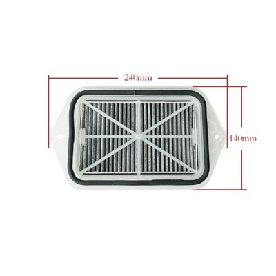 1Set 2 Hole Cabin Filter For Vw Sagitar Passa