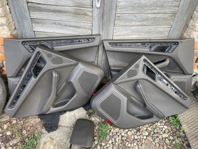 Обивка дверь porsche macan комплект фото №1