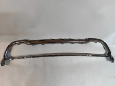 Jeep cherokee kl - хром бампера перед polecam фото №1