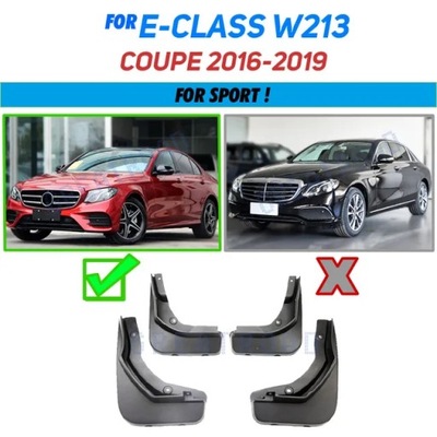 AUTO MUDFLAP PARA MERCEDES GASOLINA CLASE E E CLASE W213 2016 17 18 2019  