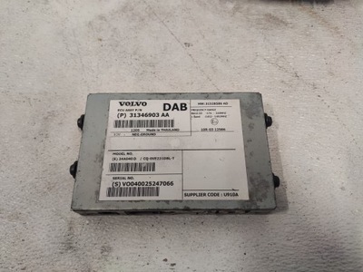 Volvo v40 ii v60 s60 ii модуль радио dab 31346903aa фото №1
