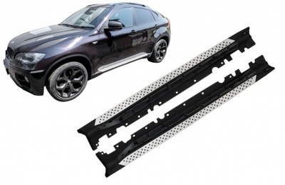 TABLICE BIEGOWE ПОДНОЖКИ БОКОВЫЕ ДЛЯ BMW X6 E71 E72 2008-2014