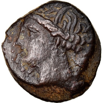 Moneta, Kartagina, Tanit, Bronze Unit, EF(40-45),