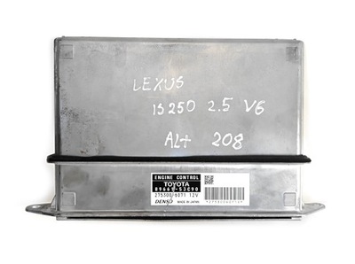 COMPUTADOR UNIDAD DE CONTROL LEXUS IS 250 2.5 V6 89661-53C90  