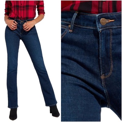 Damskie spodnie jeansowe Wrangler BOOTCUT W28 L34