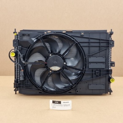 Комплект радиатор вентилятор opel citroen toyota peugeot фото №1