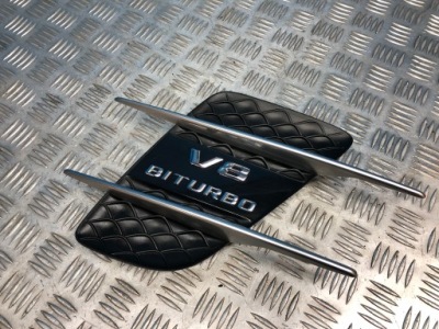 Mercedes sl r231 amg молдинг решётка хром крыла правый перед a2316903400 фото №1