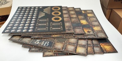 Necromunda: Underhive zestaw: Plansze, kafle, żetony