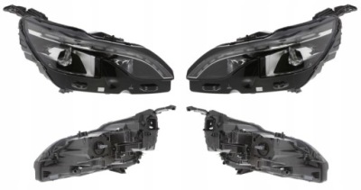 Фара лампа peugeot 3008 5008 16-led valeo l+p фото №1