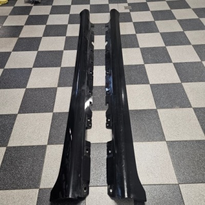 Молдинг порог левая рейки mercedes w223 long комплект фото №1