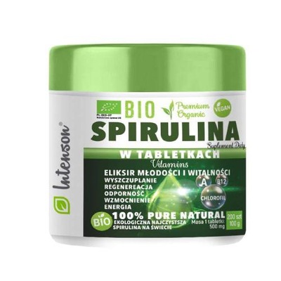 INTENSON Spirulina, 200 tabletek