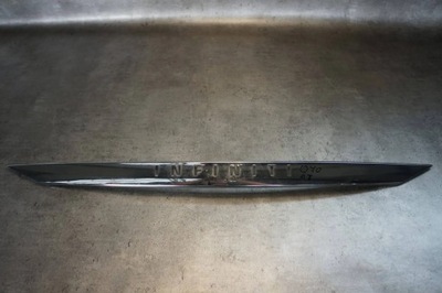 Молдинг накладка крышки хром эмблема infiniti q70 фото №1