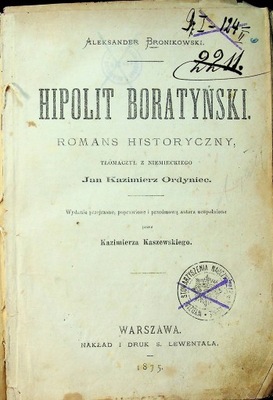 Hipolit Boratyński 1875r