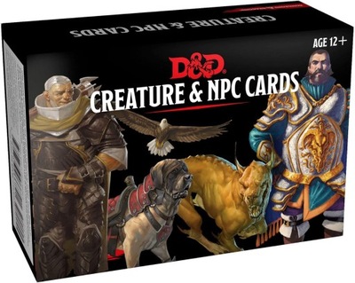 Dungeons & Dragons Spellbook Cards: Creature & NPC Cards