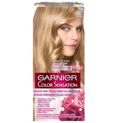 Garnier Krem koloryz. 8.0 Świetlisty Jasny Blond