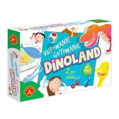 Gra planszowa Alexander - Dinoland - Kupowanie gotowanie