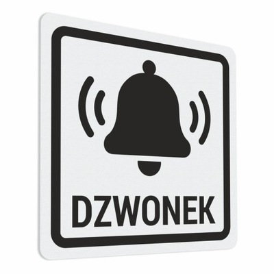 Naklejka - Dzwonek 10x10