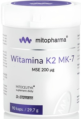 DR ENZMANN Vitamín K2 (MK-7) MSE 90 KAPSÚL