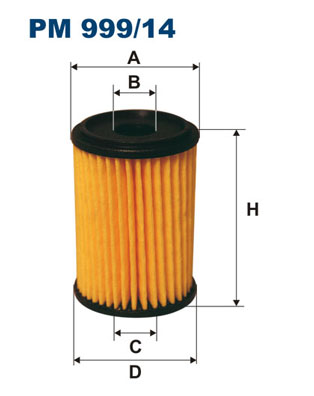 FILTRO COMBUSTIBLES FILTRON PM999/14  