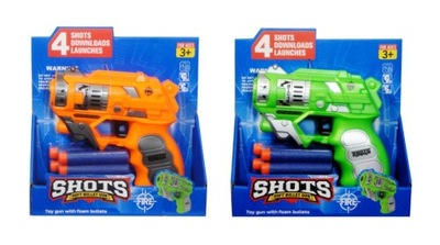 PISTOLET Z PIANKOWYMI POCISKAMI