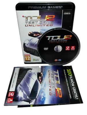 TEST DRIVE UNLIMITED 2 II TDU 2 BOX PL