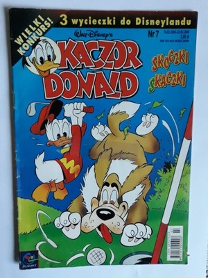 Kaczor Donald 7 2000 komiks