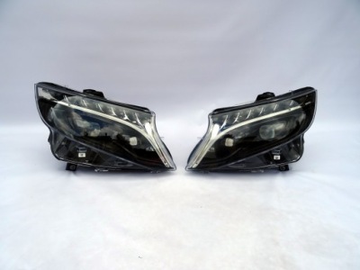 Mercedes v-klasa eqv w447 led левая правая фото №1