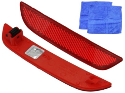 Отражатель бампера задний левый do renault clio iv mk4 фото №1