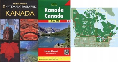 Kanada przewodnik National Geographic + mapa
