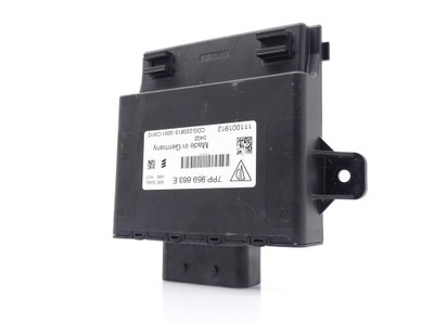 Модуль бортовий комп'ютер блок керування напруги vw touareg ii 7p 7pp959663e фото №1