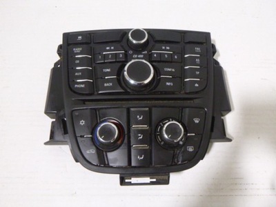 Панель радіо обдув кондиціонера opel astra j фото №1