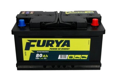 АККУМУЛЯТОР FURYA 12V 80AH 720A P+