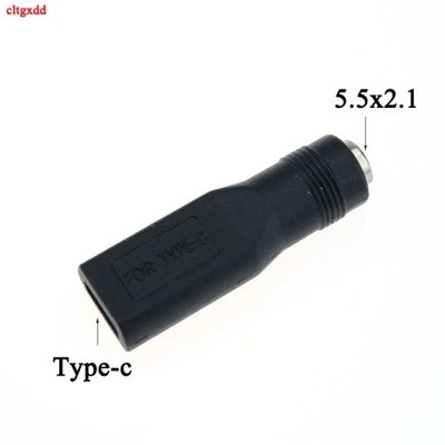 1 PIEZA USB TIPO C 5.5*2.1MM MUJER PARA 5.5X2.1/4.8*1.7MM MICRO USB MEZCZYZNA PARA  