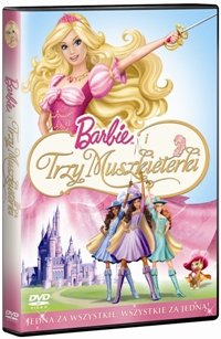 Film Barbie i trzy muszkieterki płyta DVD