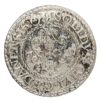 Stefan Batory - szeląg gdański -1579 r