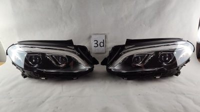 MERCEDES GLE 166 292 COUPE FULL LED KAIRYSIS DEŠINYSIS ILS ŽIBINTAS REFLEKTORIUS 