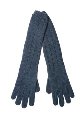 Rękawiczki damskie wełniane zimowe długie