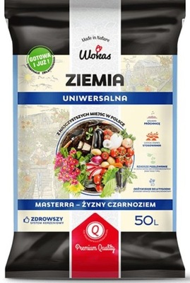 Ziemia uniwersalna Masterra paleta 24 x 50 l WOKAS