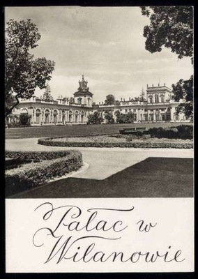 albumik 7 pocztówek Pałac w Wilanowie 1969