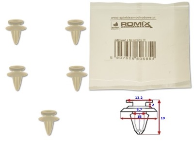 MITSUBISHI OUTLANDER CW II 06- REMACHE DE COLECTOR MOLDURAS  