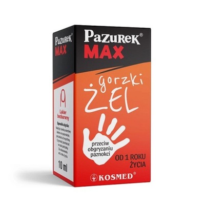 Pazurek Max Goszki Gel proti kousání nehtů 10 ml