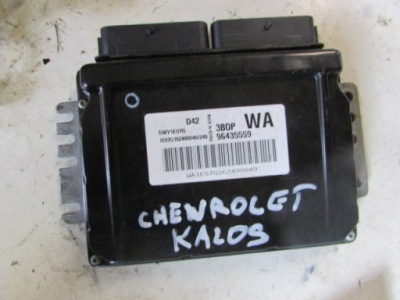 Блок керування двигуна chevrolet kalos фото №1